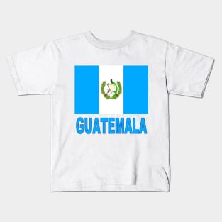 The Pride of Guatemala - Guatemalan National Flag Design Kids T-Shirt